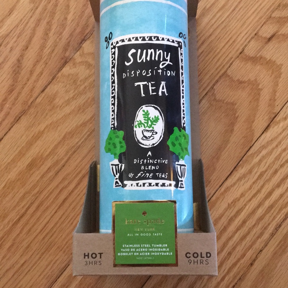 NWT Kate Spade "Sunny Disposition" Tumbler - Picture 5 of 5
